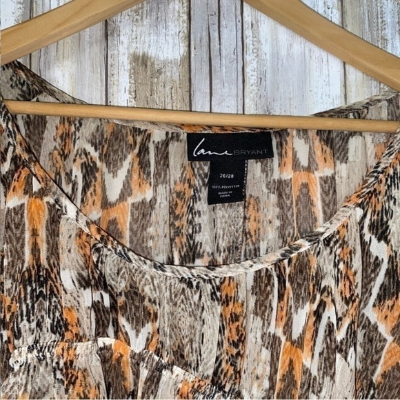 Lane Bryant Western Oversized Sheer Blouse - Picture 5 of 5